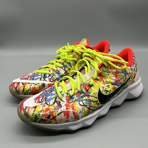 Nike CJ3 Flyweave trainer Calvin Johnson graffiti pack - Picture 4 of 10
